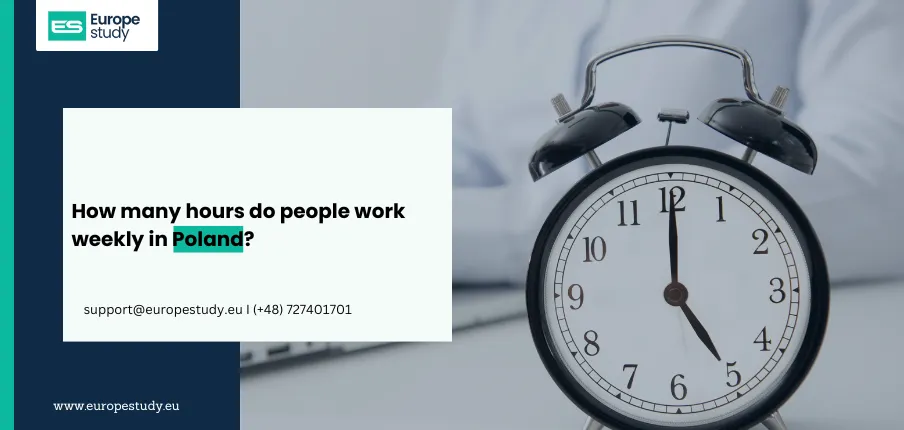 How many hours do people work weekly in Poland?