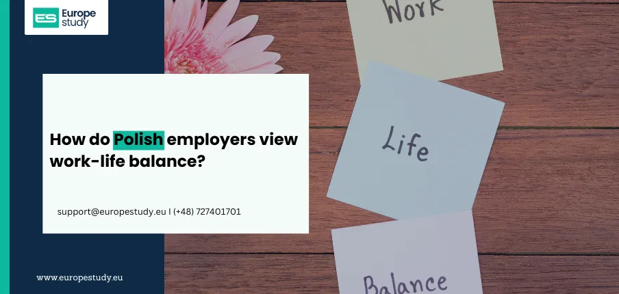 How do Polish employers view work-life balance?
