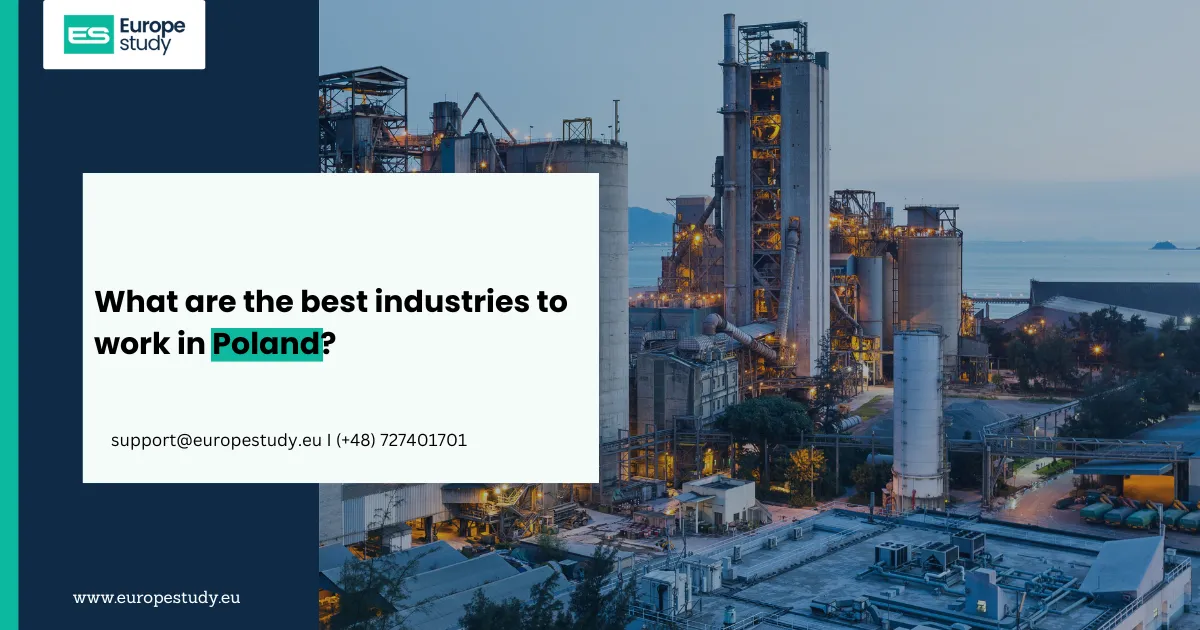 What are the best industries to work in Poland?