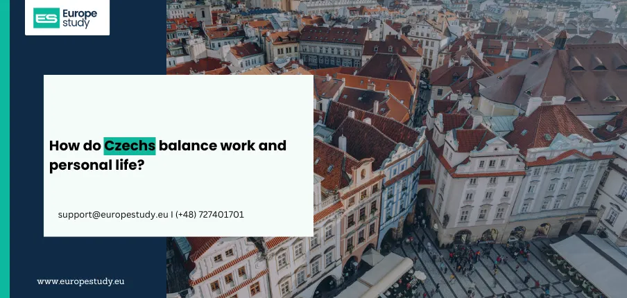 How do Czechs balance work and personal life?