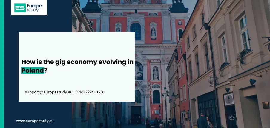 How is the gig economy evolving in Poland?